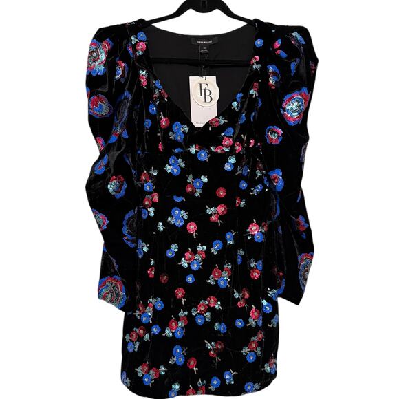 SABINA MUSAYEV NEW Roseritta Dress Sequin Embellished Size XS - Picture 2 of 10